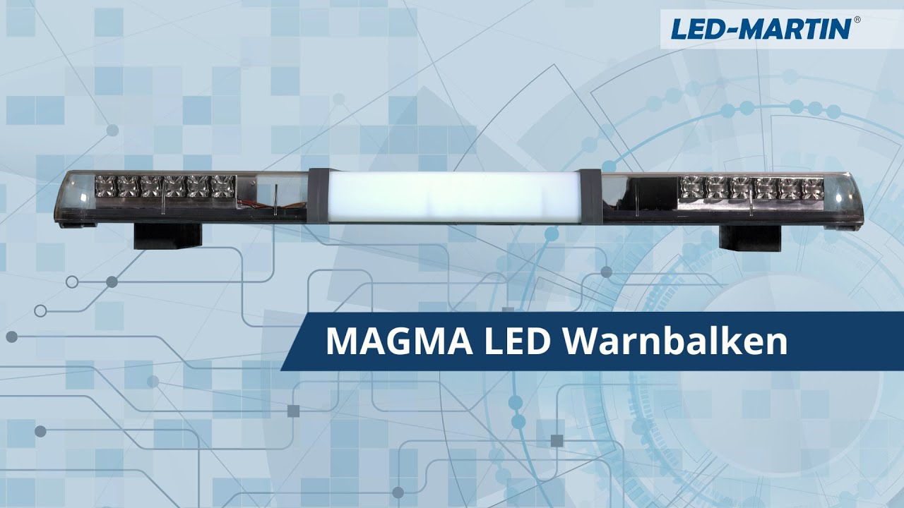 LED-MARTIN &reg; MAGMA LED Warnbalken