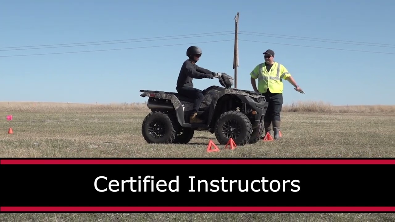 Powered Mobile Equipment Training for ATV / UTV.