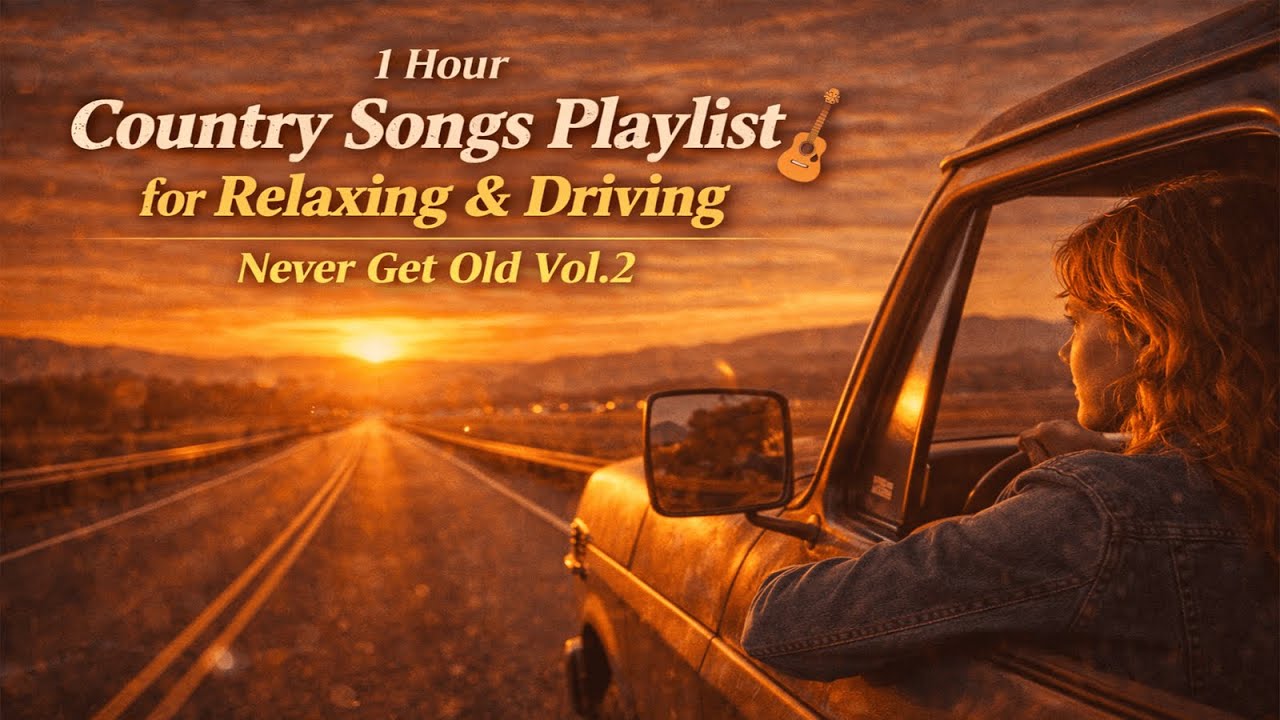 1 Hour Country Songs Playlist for Relaxing & Driving | Never Get Old Vol.2
