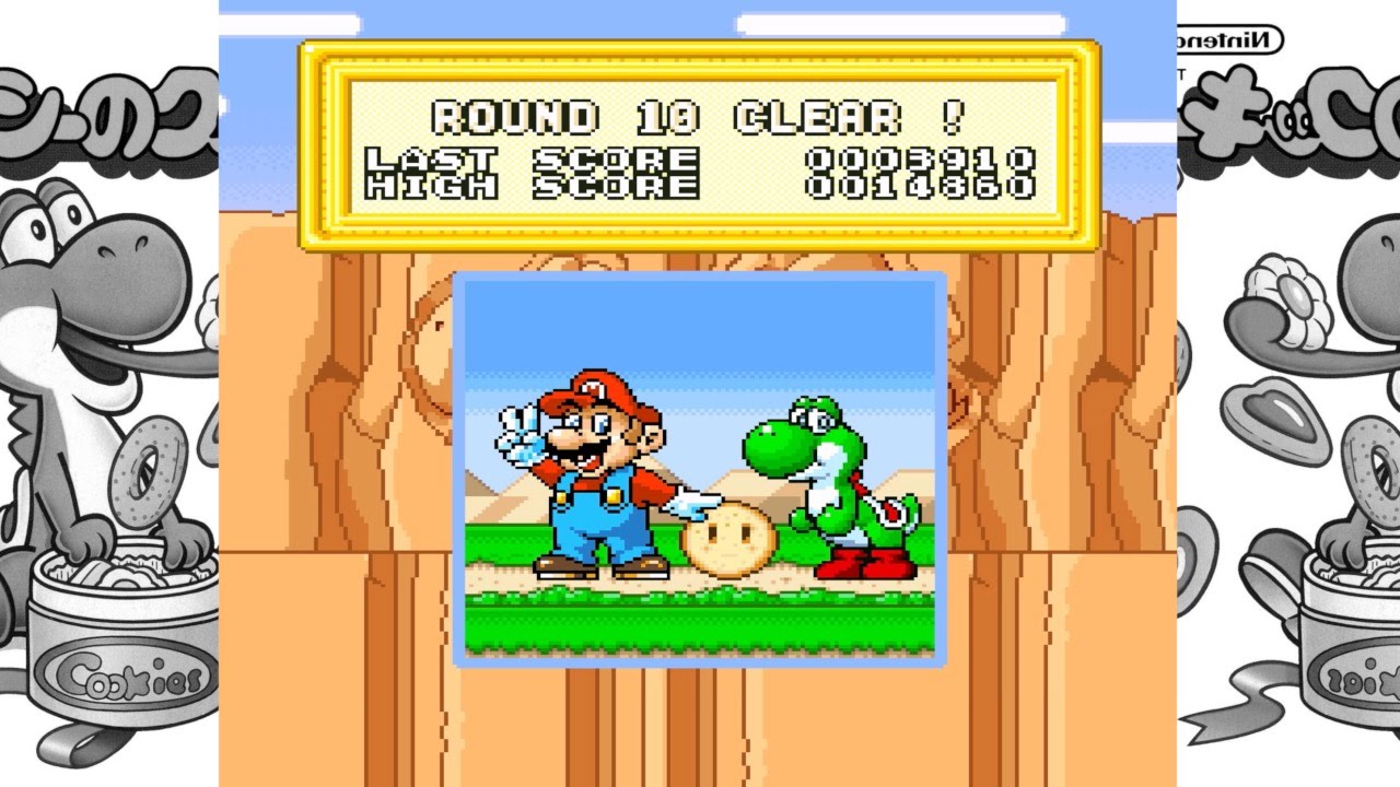 Yoshi's Cookie SNES - All Cutscenes and Credits (HD)