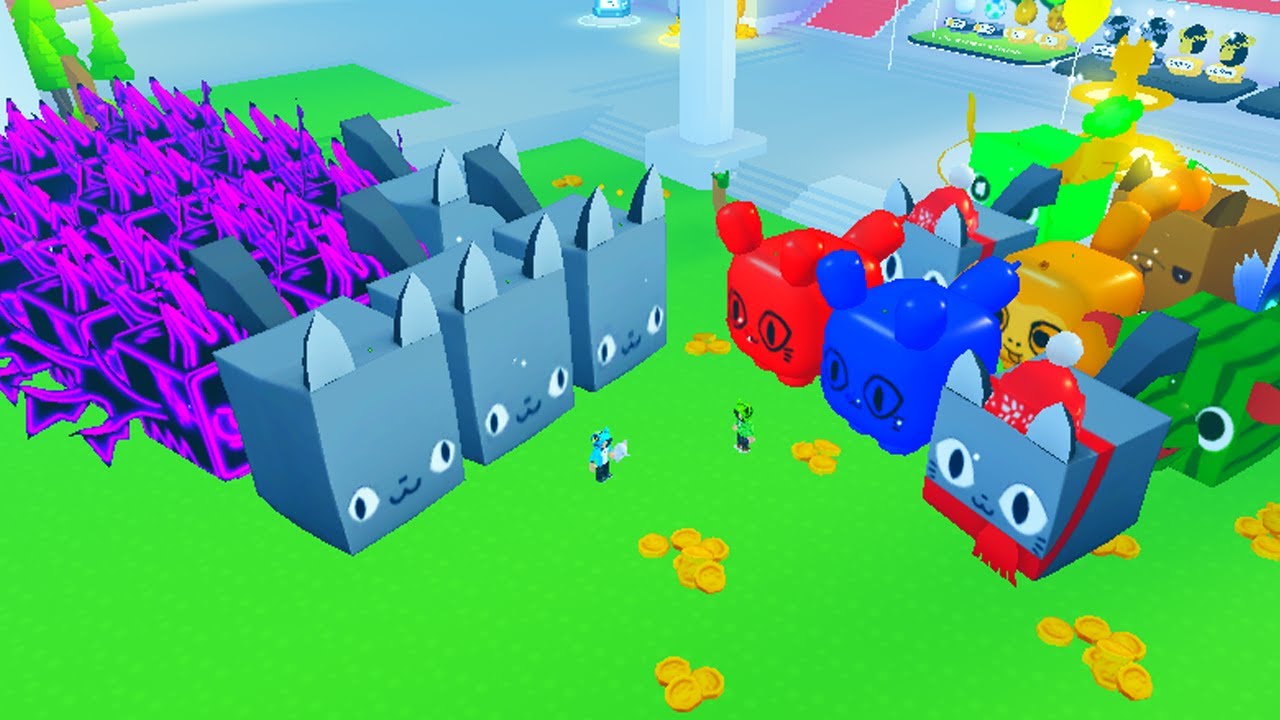 DOŁĄCZYŁEM NA SERWER TYLKO Z TITANIC PETAMI W PET SIMULATOR X!