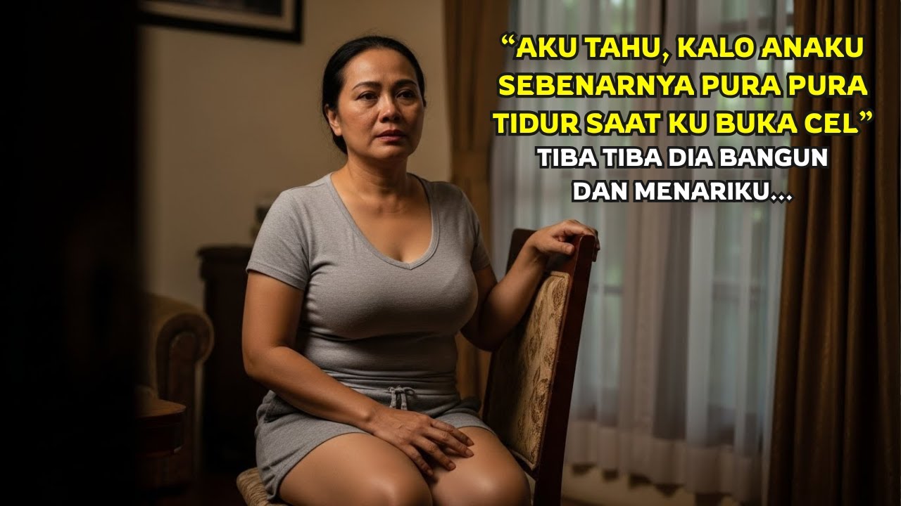 TERNYATA ANAK KU PURA PURA TIDUR SAAT AKU INGIN BERSENANG SENANG...
