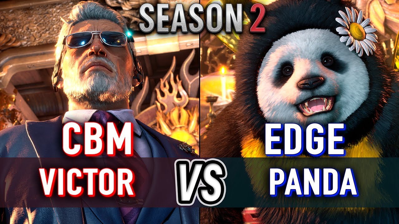T8 🔥 CBM (Victor) vs EDGE (Panda) 🔥 Tekken 8 (SEASON 2) High Level Gameplay