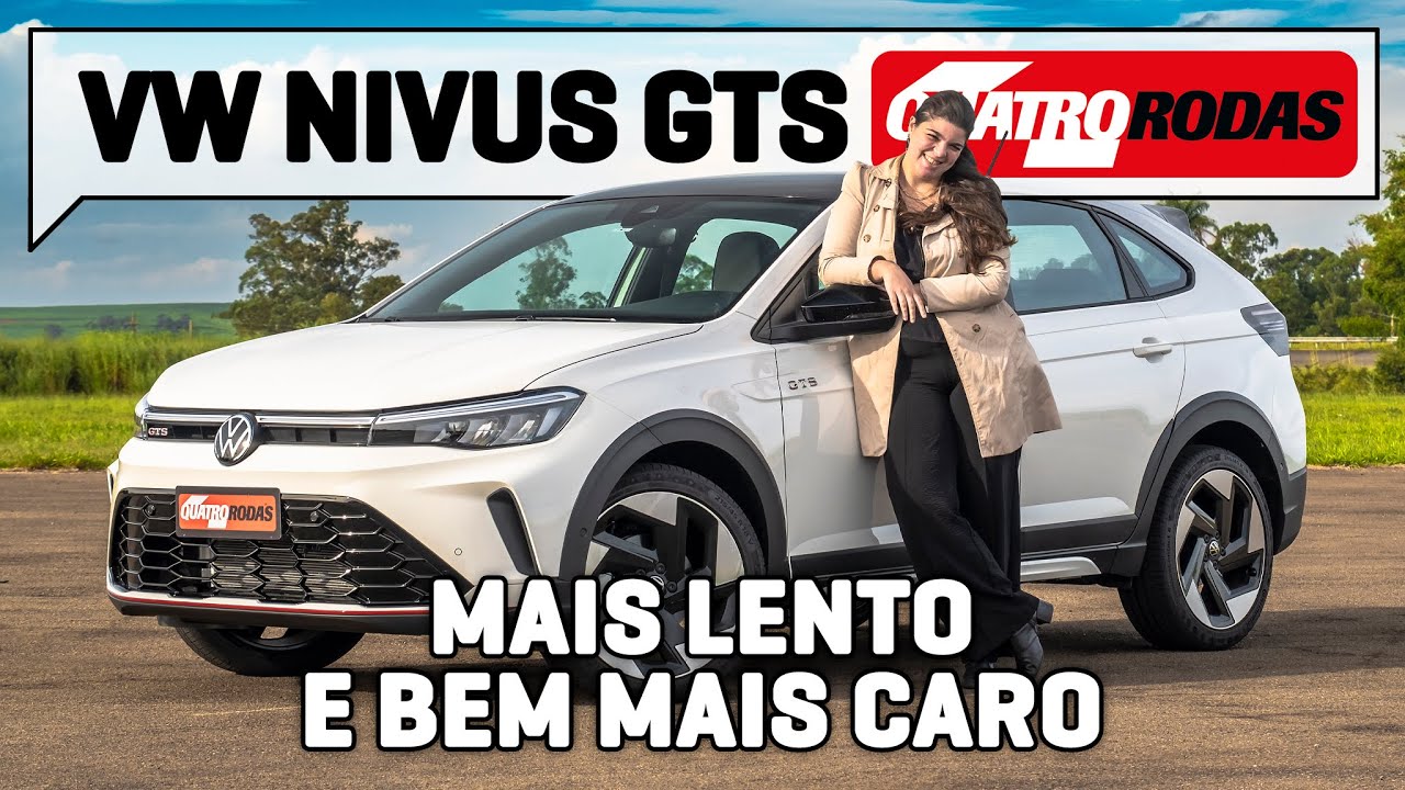 VW Nivus GTS é MAIS lento que Fastback Abarth, mas tem o desempenho que faltava