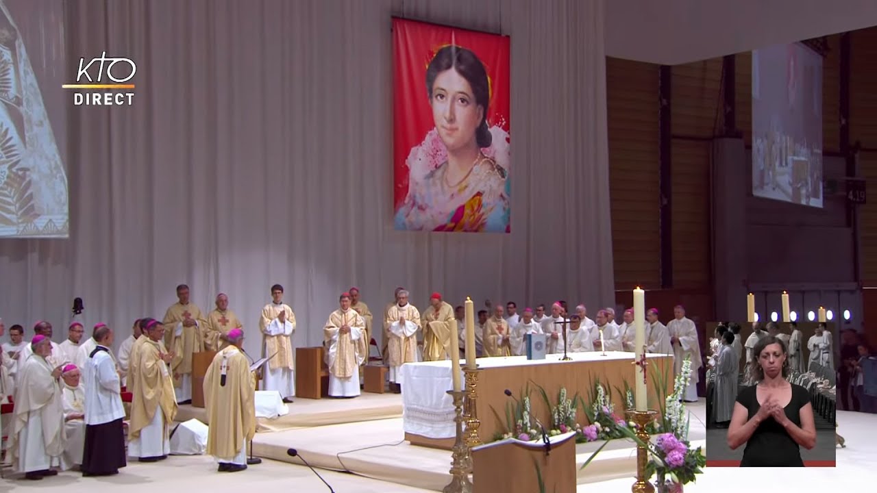 Messe de béatification de Pauline Jaricot à Lyon