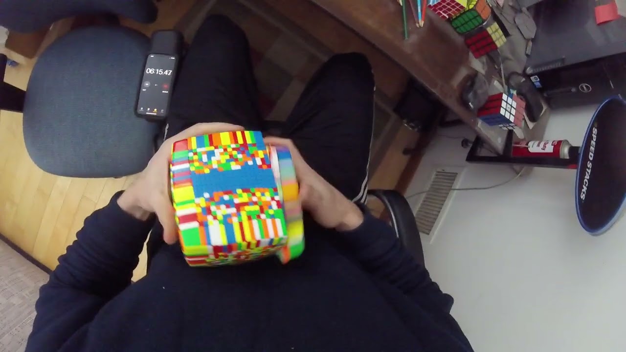 My First Full 21x21 Solve Back - 2:05:08.70