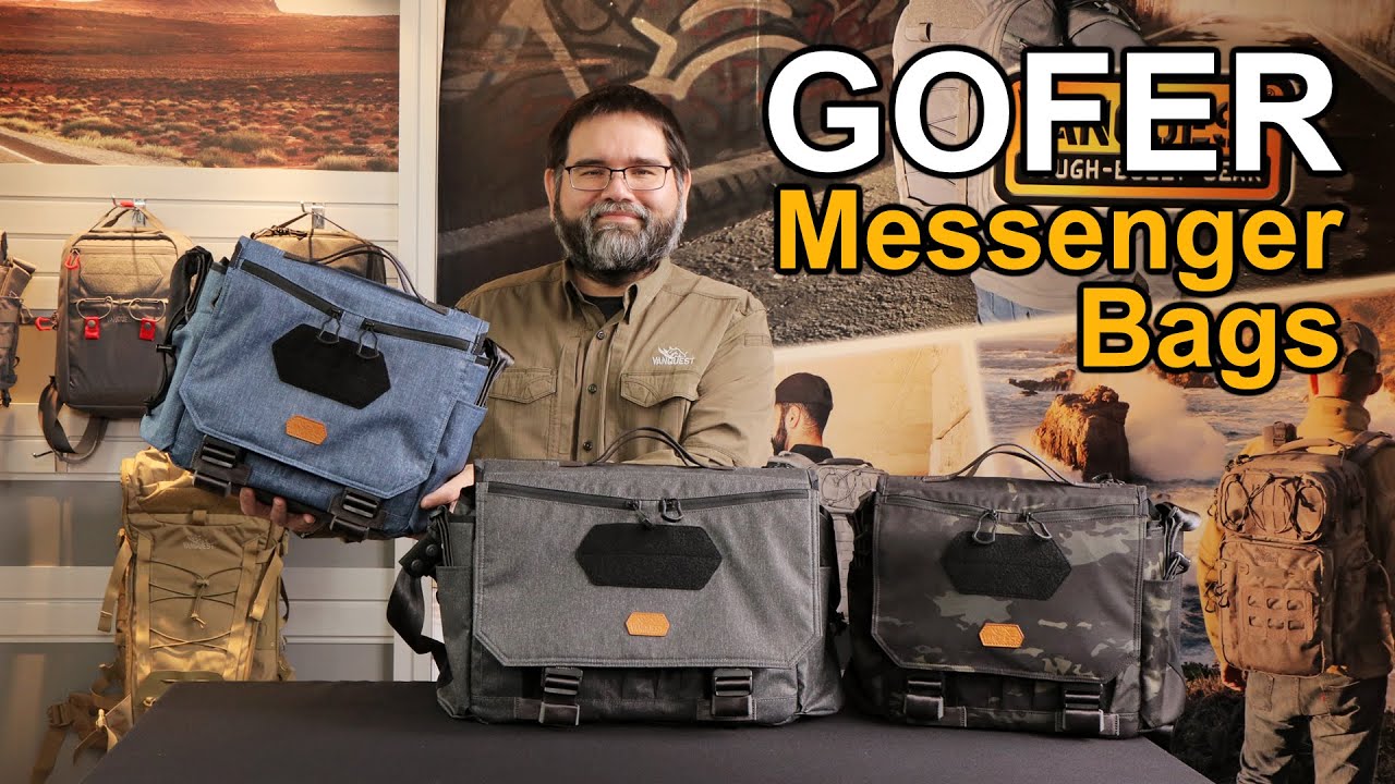 Vanquest: GOFER Messenger Bags!