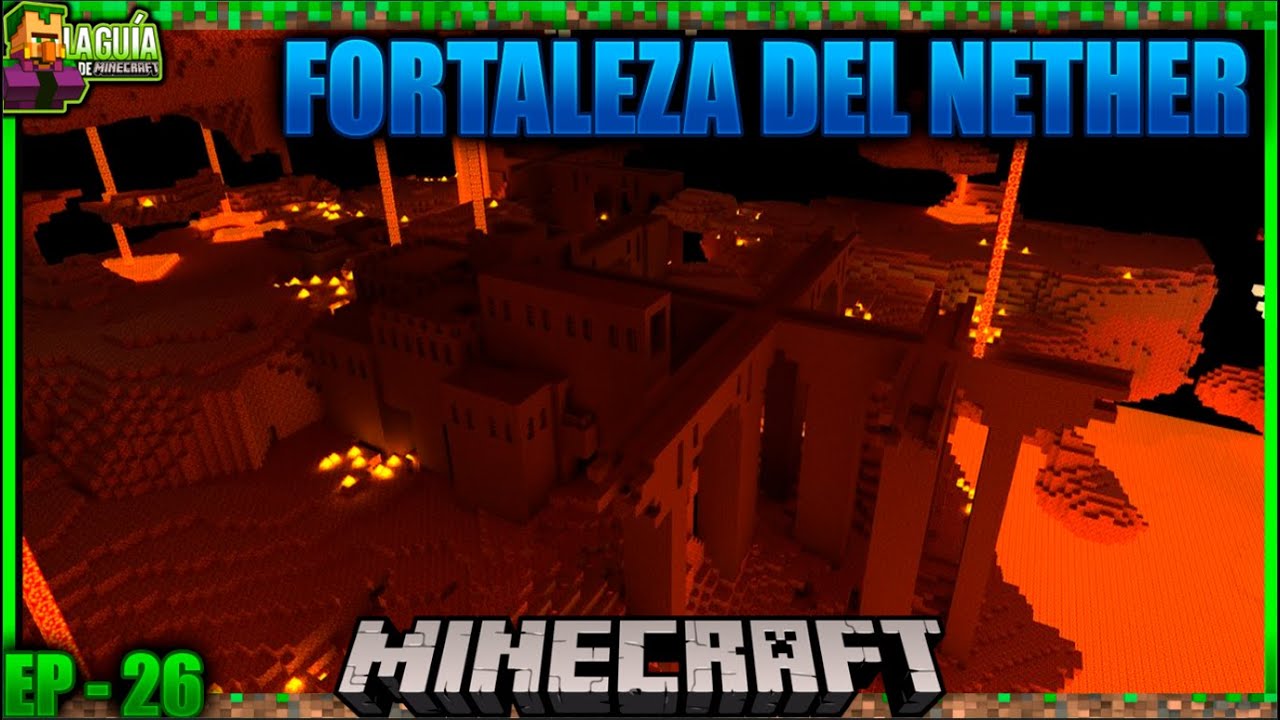 ​✅COMO RAIDEAR LA FORTALEZA DEL NETHER 🔥 ​​​​​​​​​LA MEJOR GUIA PRINCIPIANTES DESDE CERO 🌳EP 26