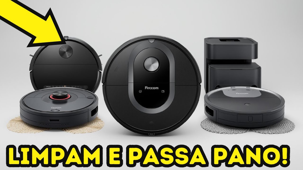 5 Modelos de Aspirador Robô que Limpam e Passam Pano ao Mesmo tempo