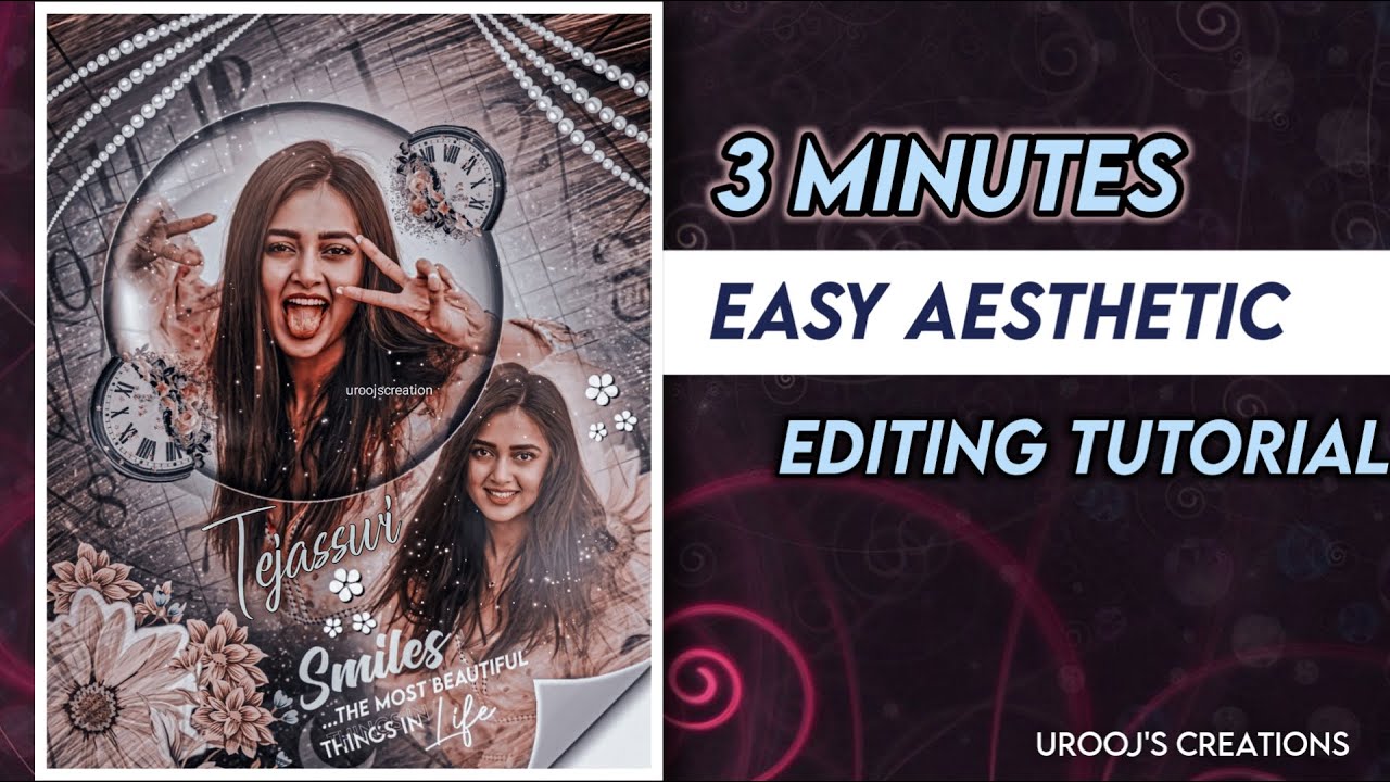 3 Minutes Easy Aesthetic Editing Tutorial For Fanpages || PicsArt Editing Tutorial 🦋🖇️
