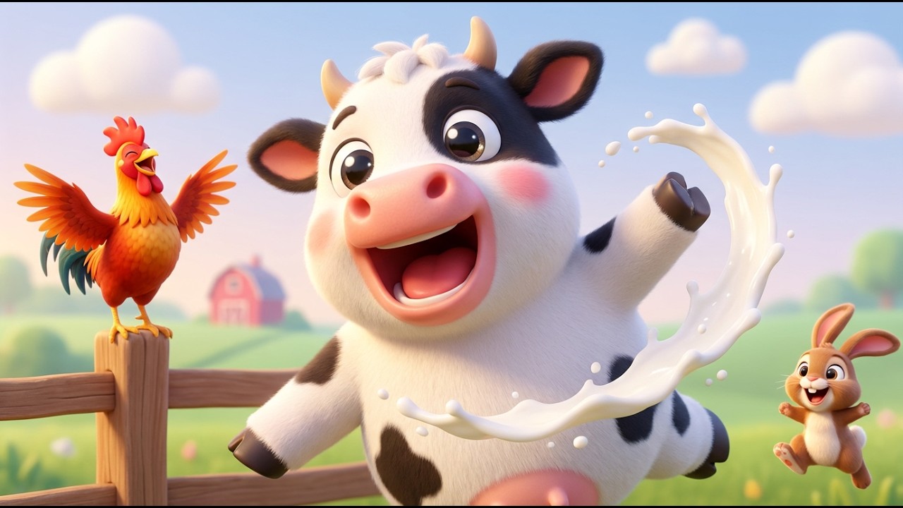 Boe Boe Boe! 2 🐄 De Blije Melkkoe | De Vrolijke Haan 2 | Het Kleine Konijntje Rent! 2| Kinderliedjes