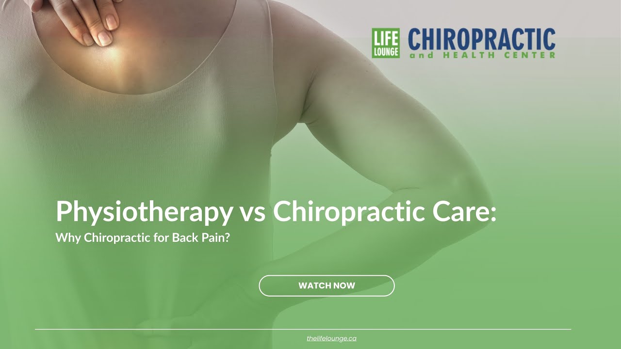 Physiotherapy vs Chiropractic Care: Why Chiropractic for Back Pain?