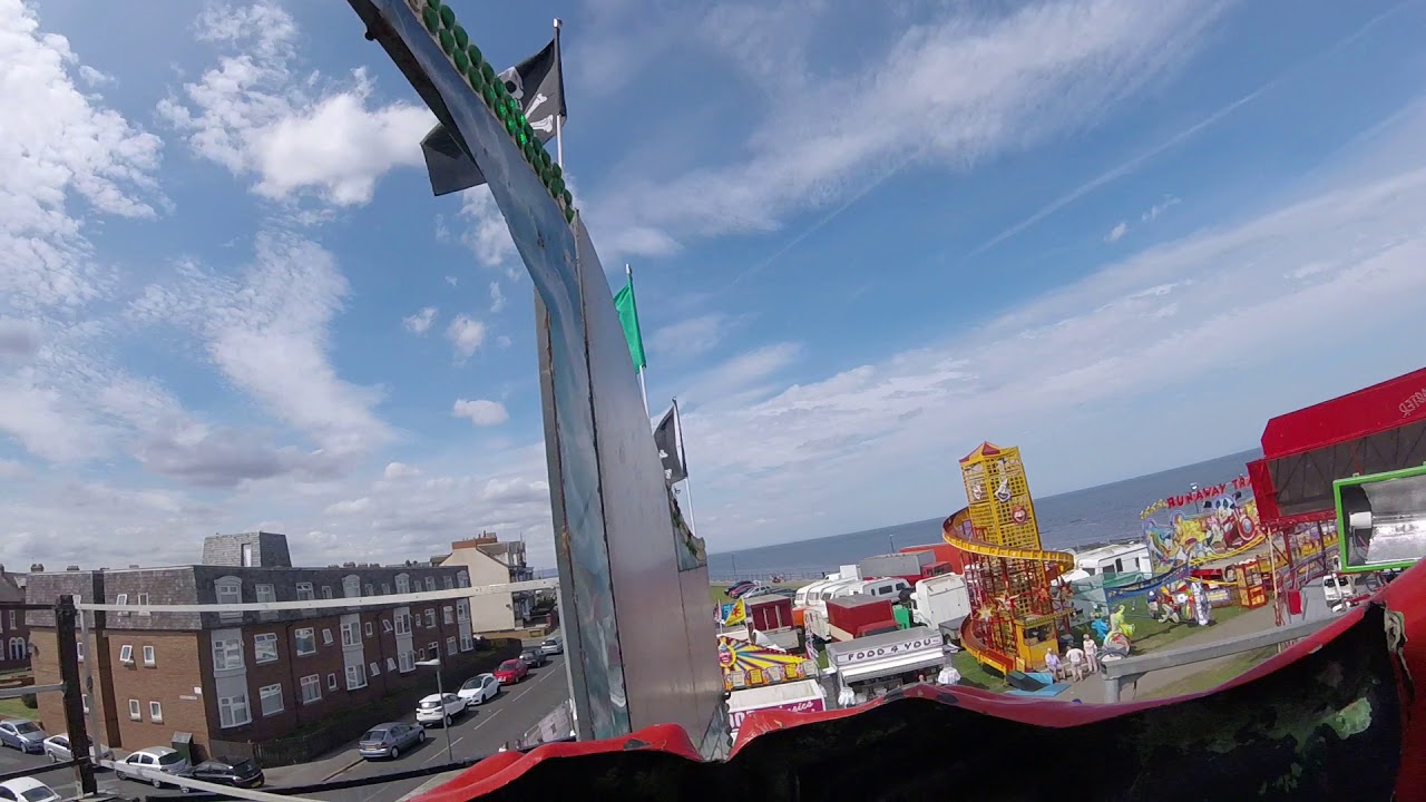 Ghost train xl on ride hartlepool headland carnival 2018