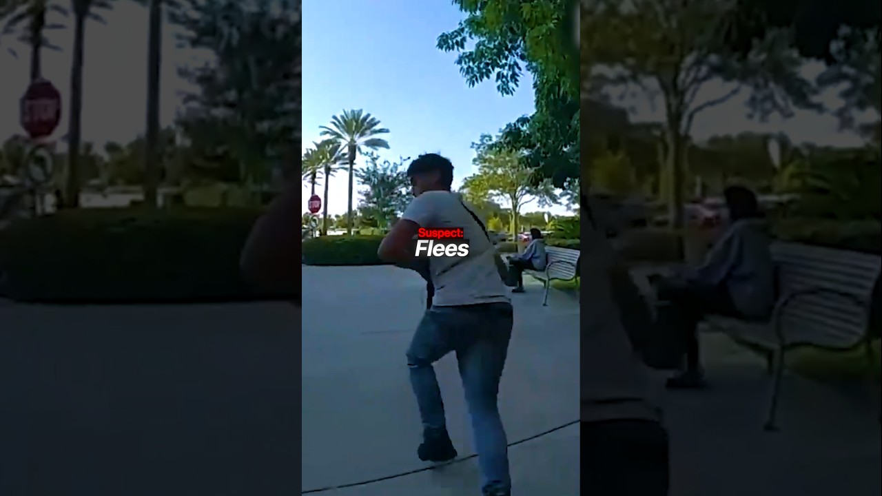 Suspect Takes Officer By Surprise