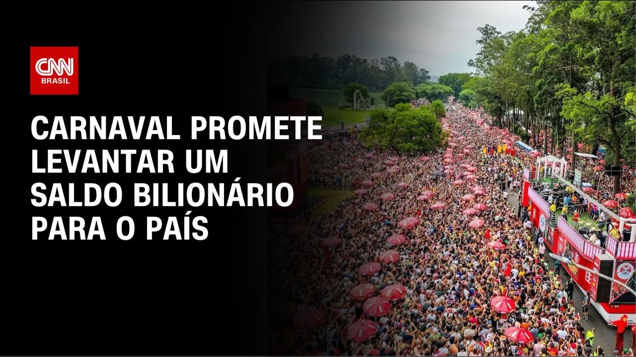Carnaval deve levar turismo a ter faturamento histórico | CNN PRIME TIME