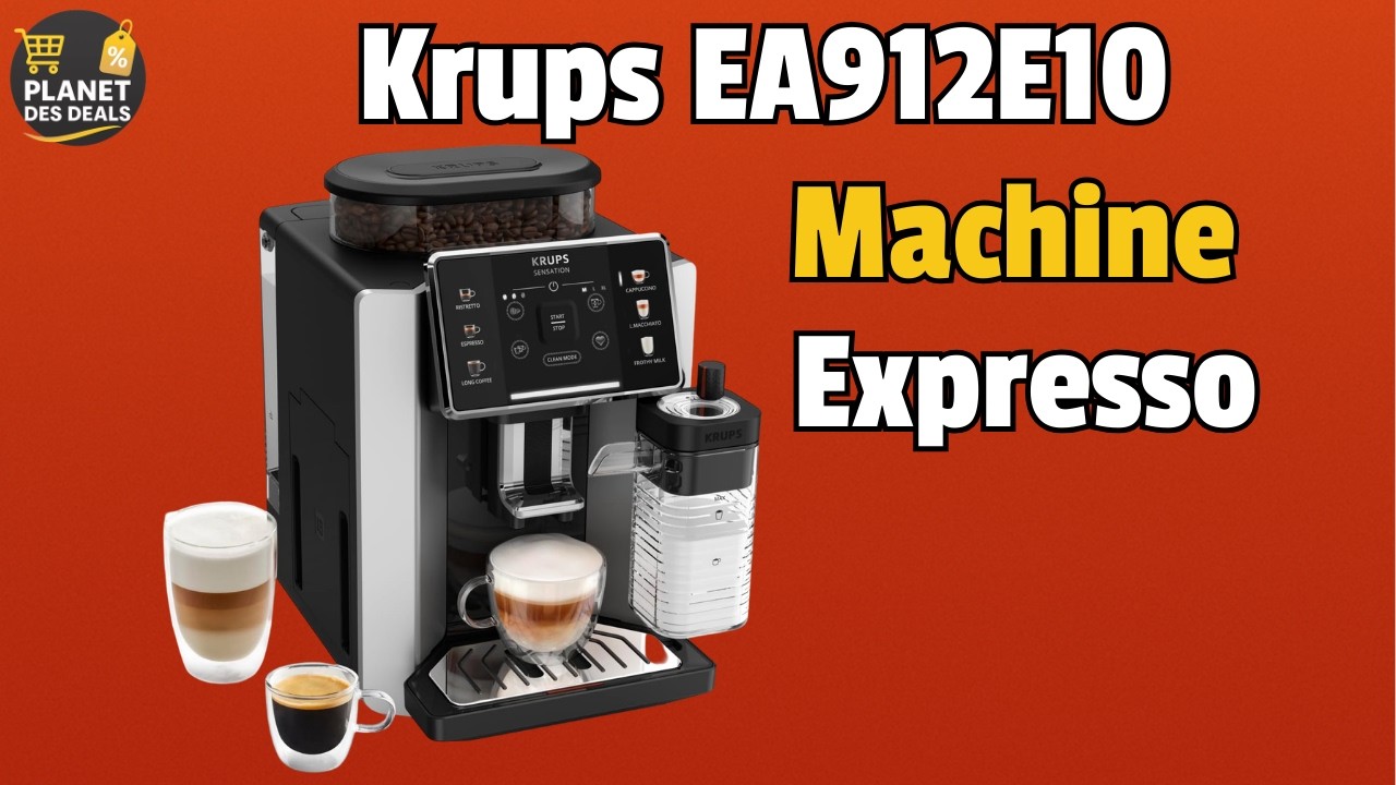 ☕🔥 Krups EA912E10 : Test Complet, Avis & Prix 💰 | Machine à Café Sensation Lait M50