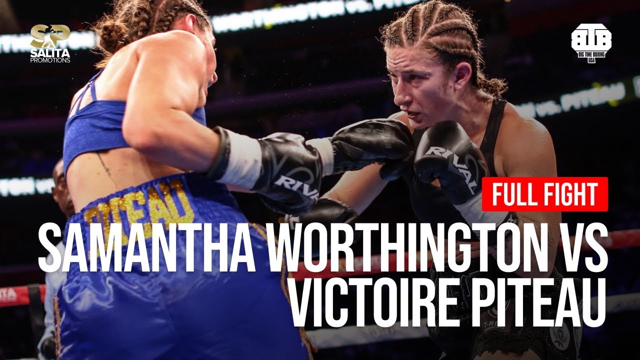 Samantha Worthington vs Victoire Piteau | Full Women's Boxing World Title Fight