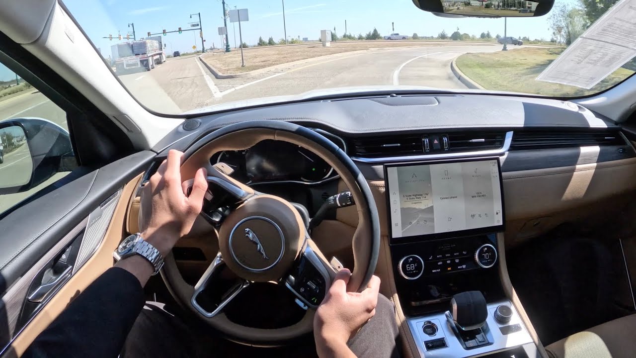 2023 Jaguar F-Pace P250 S - POV Driving Impressions