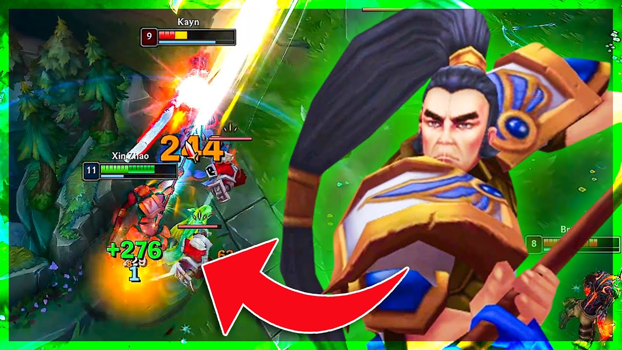 XIN ZHAO DAR SUNT FULL AP SI IMI FAC 1000 HEAL PE SECUNDA!