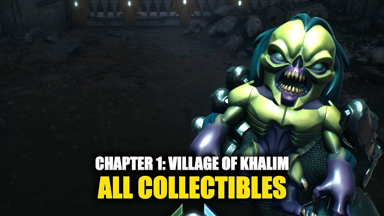 DOOM The Dark Ages - All Secrets & Collectibles in Chapter 1: Village of Khalim (100% Guide)
