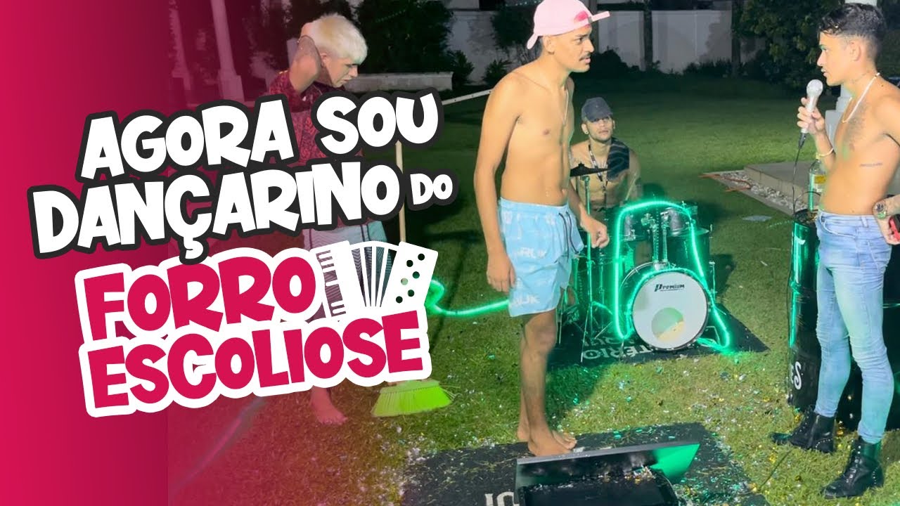 MAKE OFF - FORRÓ ESCOLIOSE - VIREI DANÇARINO DA BANDA Part 2.