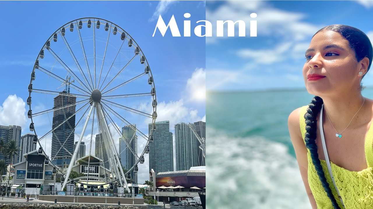Bayside Marketplace Tour Miami.Paseando en barco.Welcome to Miami.