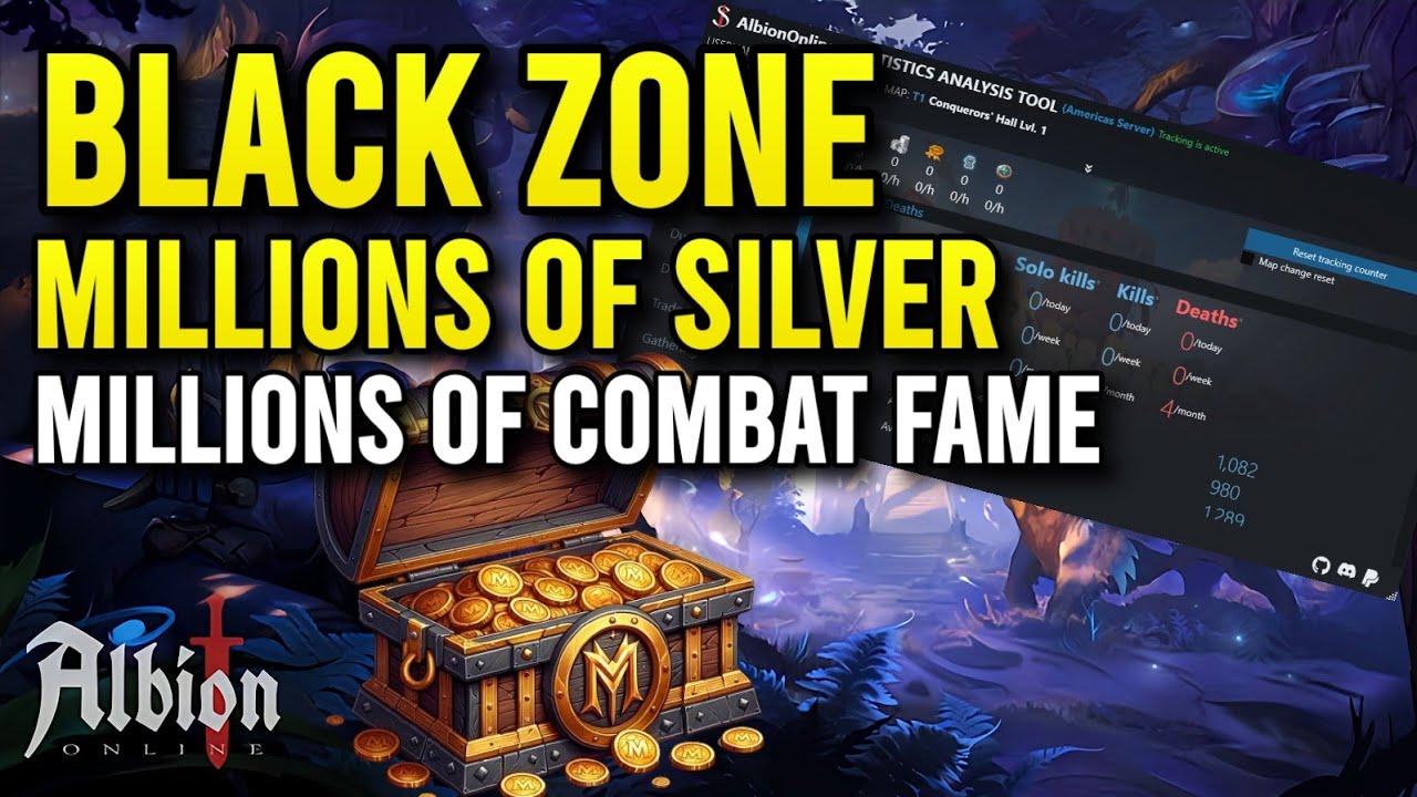 Solo Players: Black Zone Solo Silver and Fame Testing 2024 | Albion Online