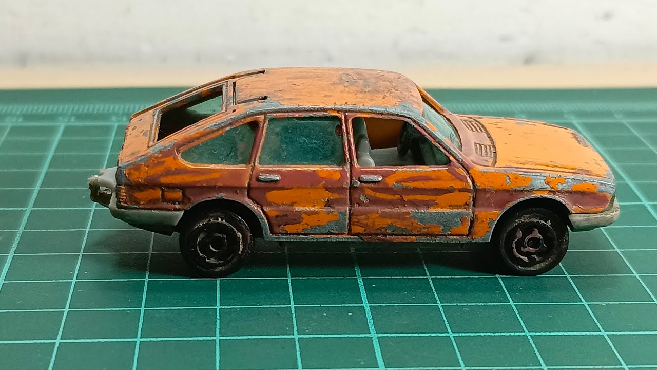 restauration un simca 1303 dodge alpine de  majorette