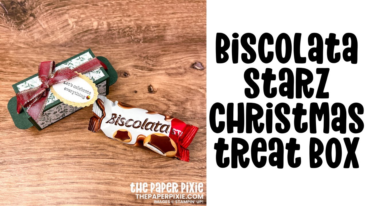 Biscolata Starz Christmas Treat Box Tutorial