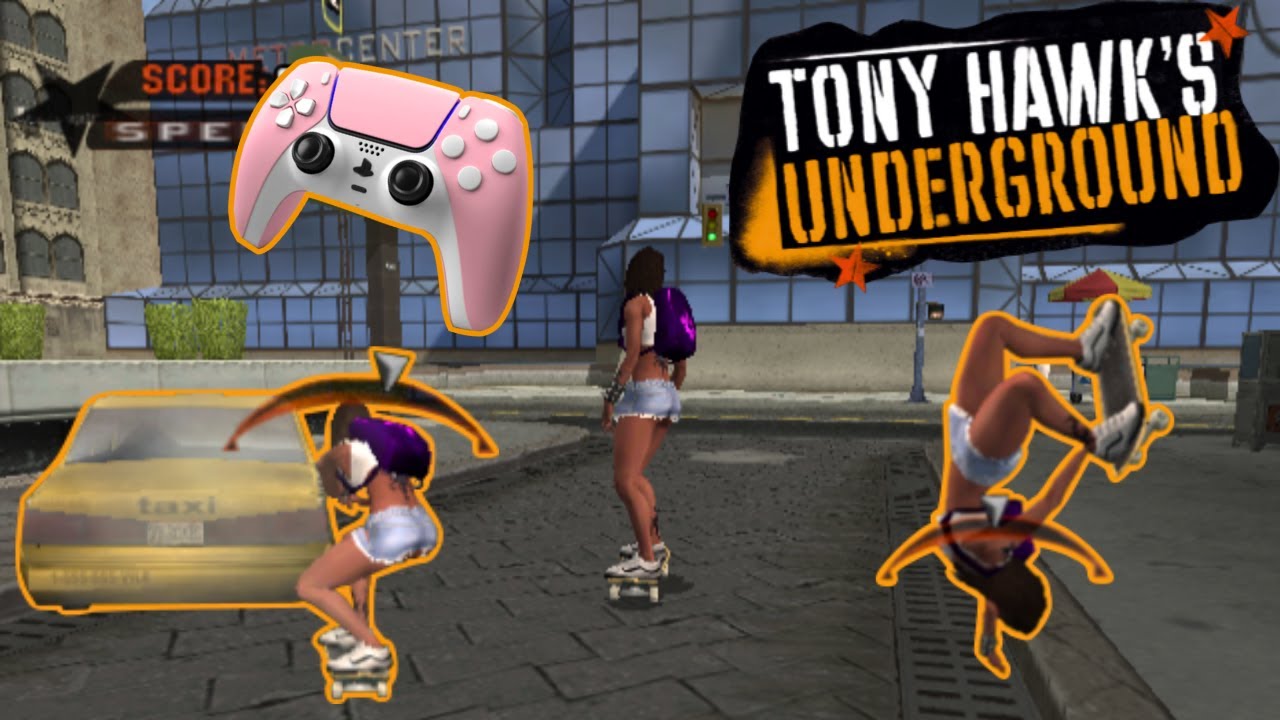 ASMR Gaming ✨ Tony Hawk Underground - The Best Skate Game | Soft Talking | Controller Sounds