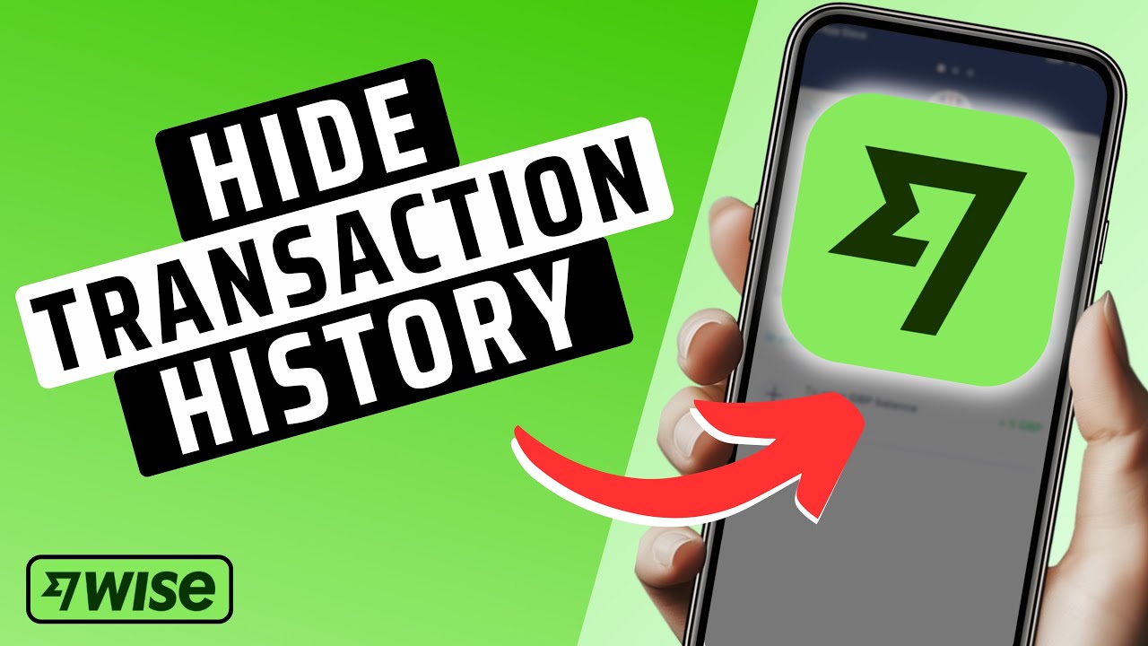 How To Hide Transaction History On Wise App