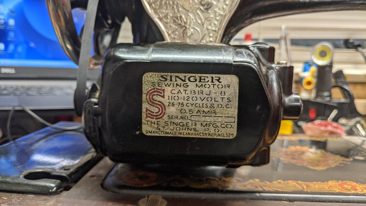 Singer Motor BRJ-8 Rewire