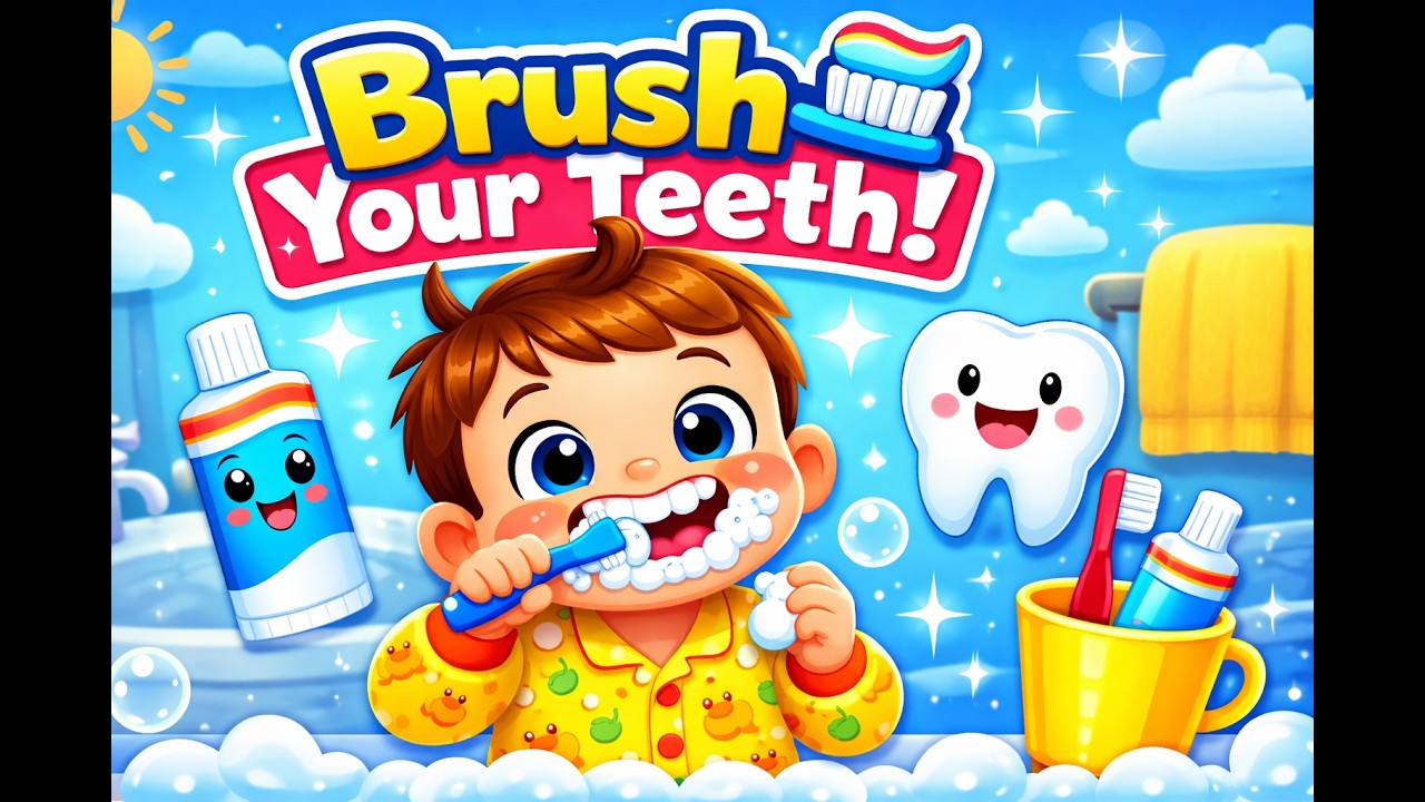 Wake Up & Brush! 🪥 Fun Morning Routine Song for Toddlers (This Is The Way) #MorningRoutine