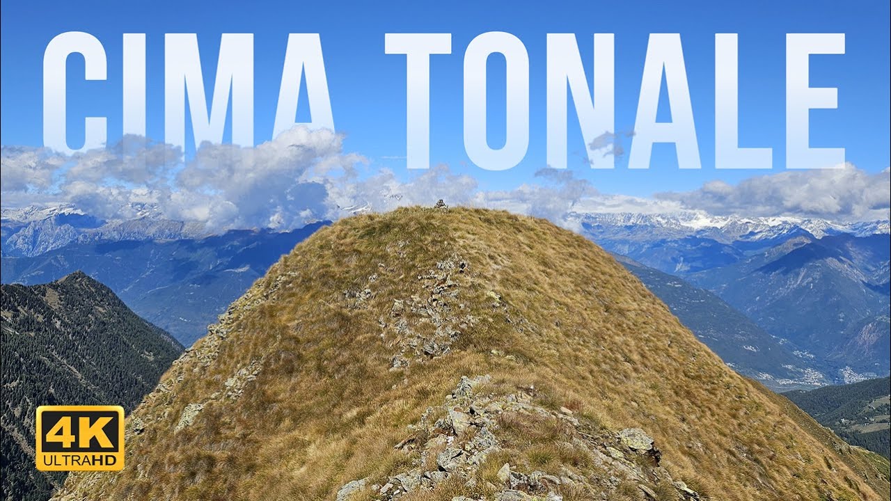 Cima Tonale, giro ad anello da Carona [4K]