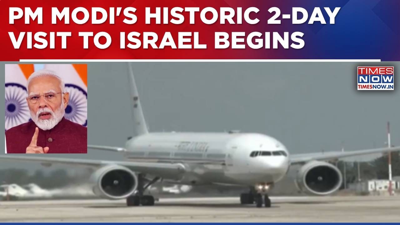 PM Modi's Historic 2-Day Visit To Israel Begins: Here's All About Reshaping India-Israel Ties| WATCH