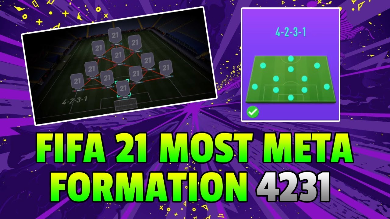 Why 4231 Is The *NEW* Most Meta Formation In FIFA 21 | FIFA 21 Custom Tactics & Player Instructions!