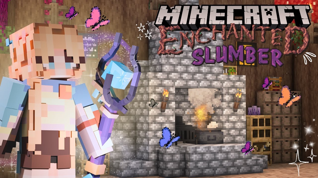 Создаём магию в Fairycore: играем | Minecraft Enchanted Slumber, Эпизод 5