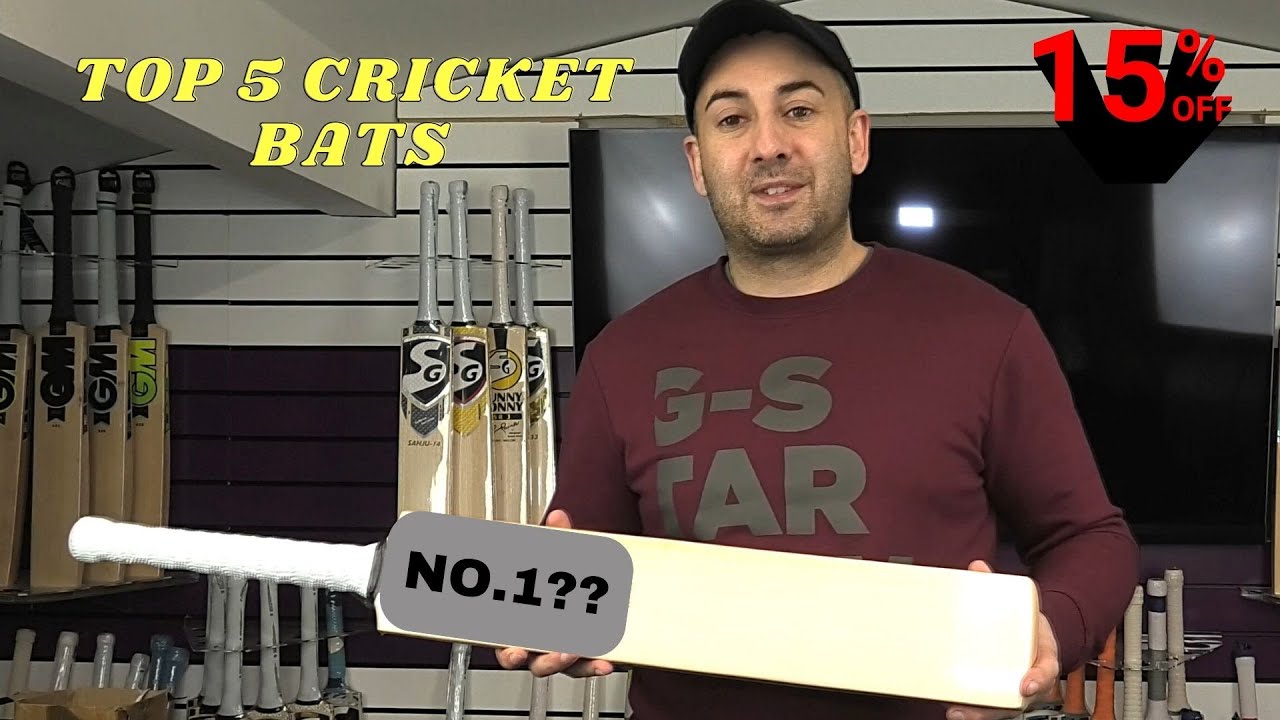 TOP 5 CRICKET BATS IN OUR STORE FOR THE MONTH OF DECEMBER 2022