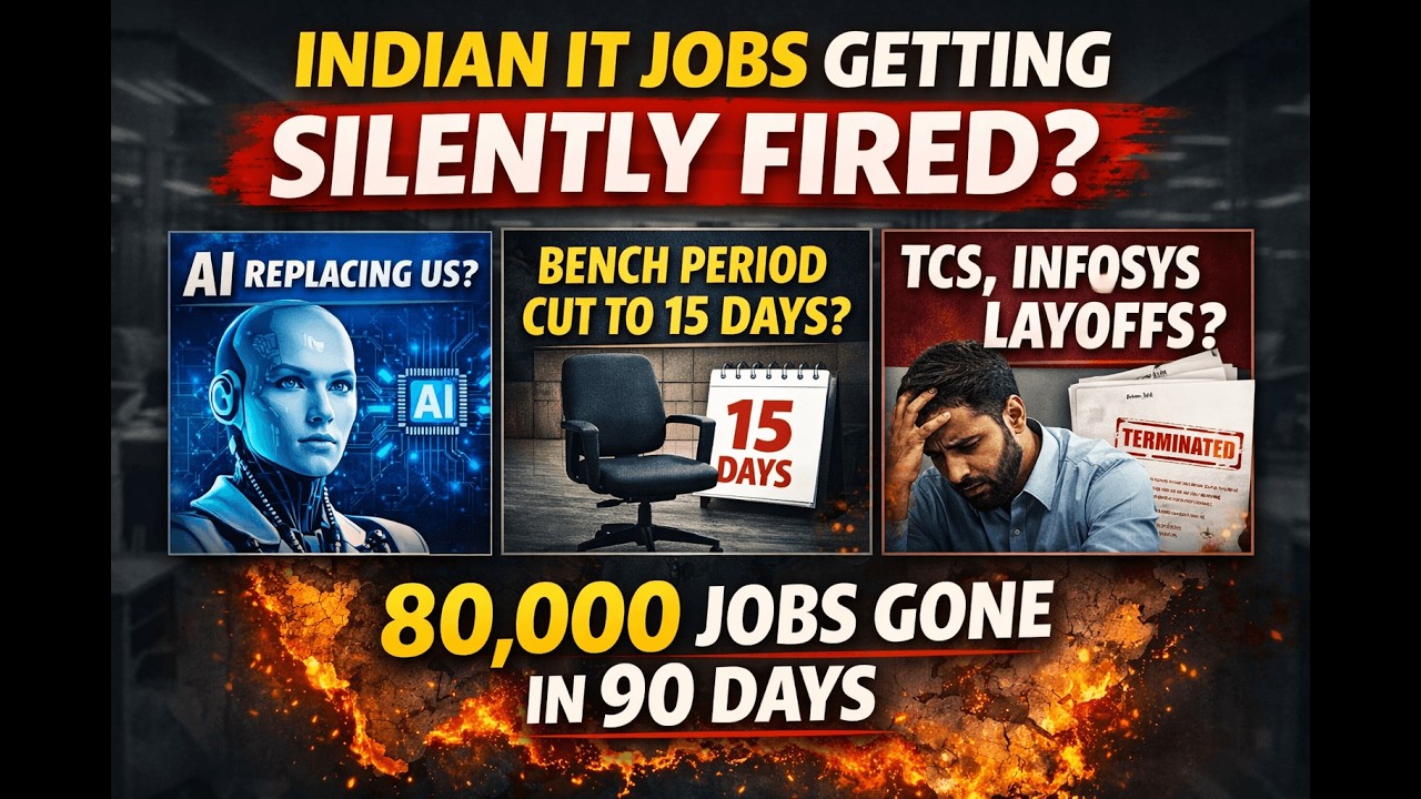 Indian IT Is Being Silently Fired &mdash; 80,000 Tech Jobs Lost in 90 Days and No One Is Talking About It