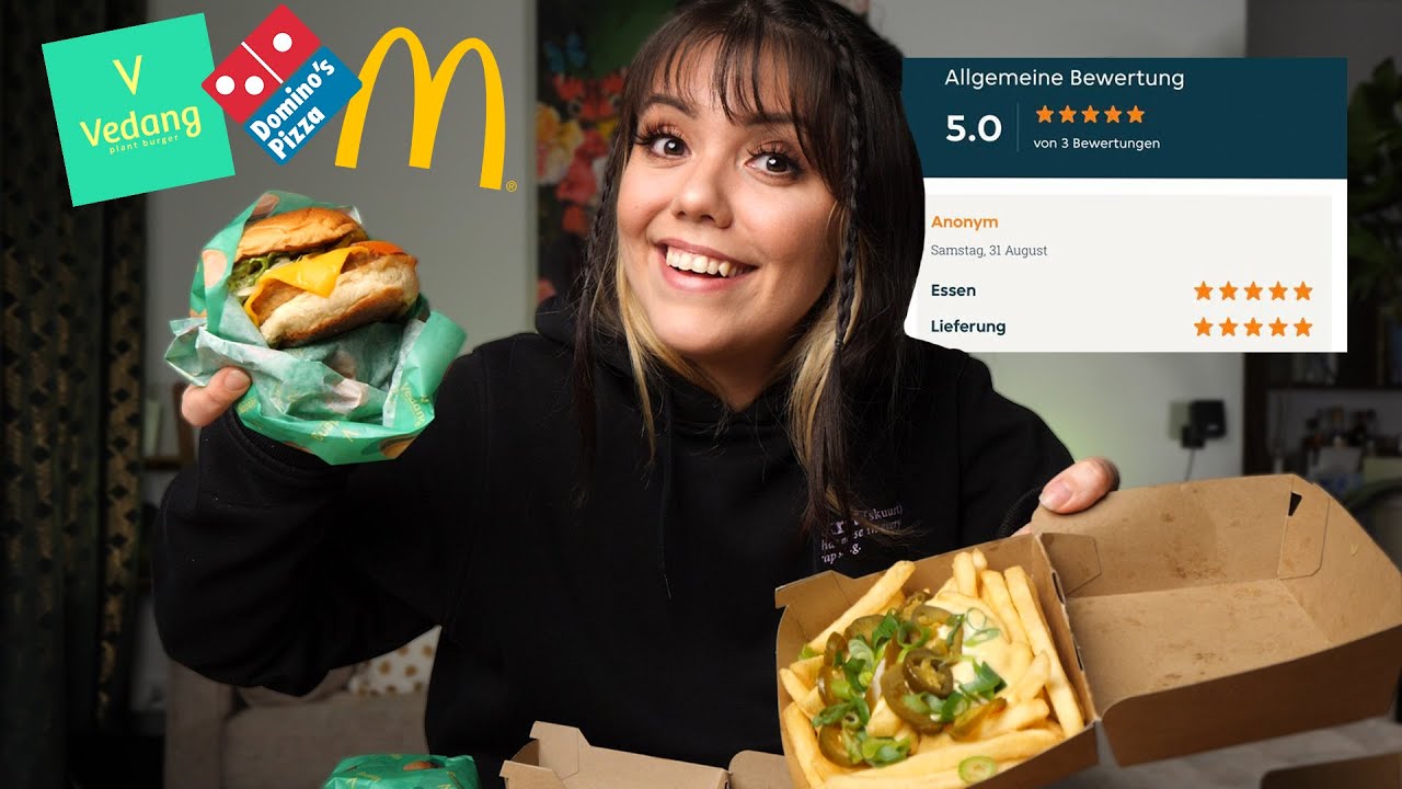 Ich teste VEGANE Fast Food Gerichte!