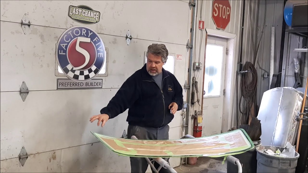 Factory Five 65 Coupe , Windshield Upgrade Before Installing  Part 1 , lastchanceautorestore com