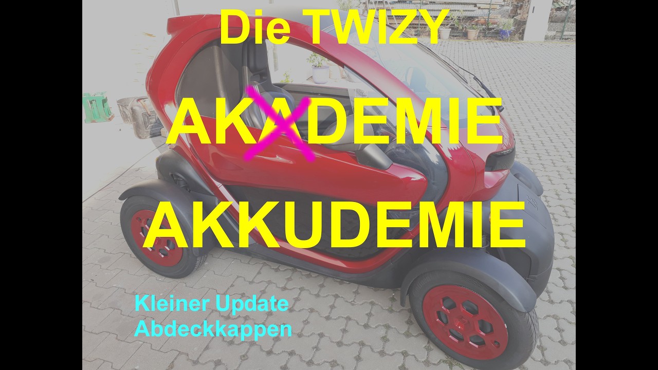 Twizy Akkudemie Abdeckkappen