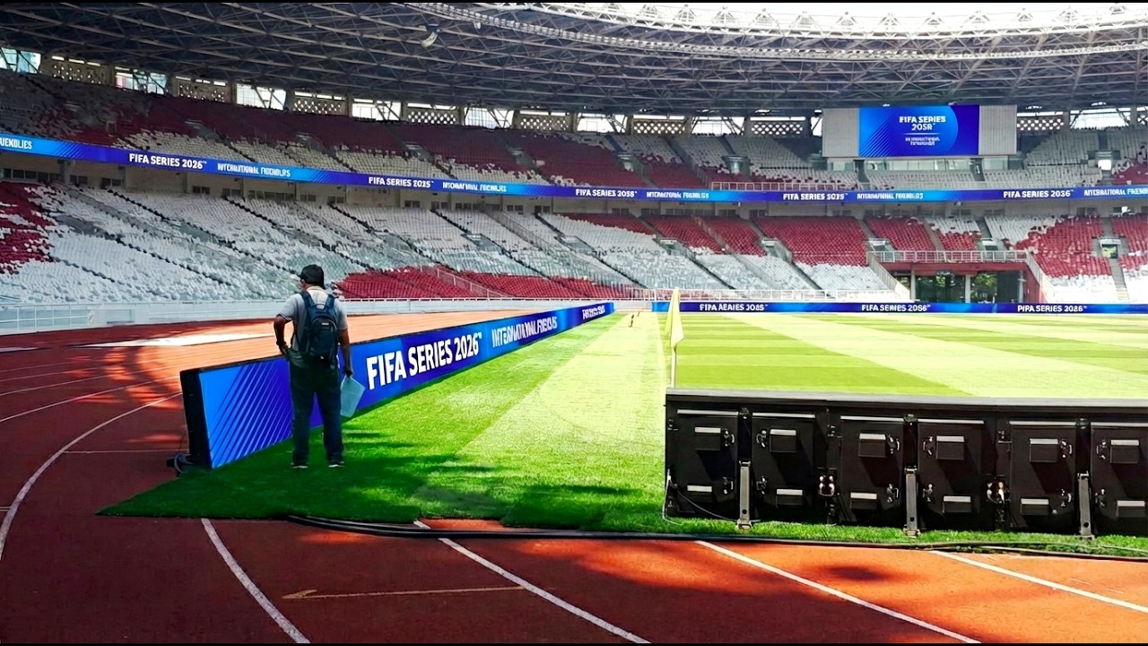 SEGERA‼️STADION GELORA BUNG KARNO JAKARTA, JADI VENUE FIFA SERIES 2026, JADWAL DAN FORMAT KOMPETISI