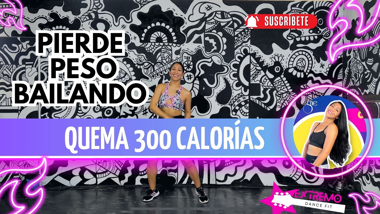 PIERDE PESO BAILANDO 🔥 / QUEMA 300 CALORÍAS/ CARDIO DANCE 🥳🔥