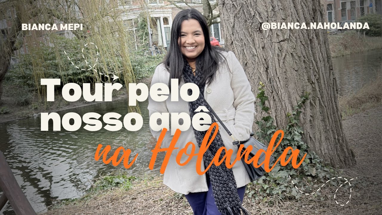 Tour pelo nosso Apê em Rotterdam, Na Holanda 🇳🇱 