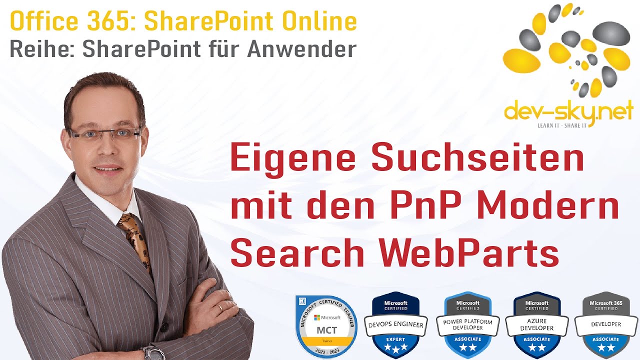 SharePoint: Installation & Einsatz der PnP Such-WebParts (PnP Search WebParts / Teil 1)