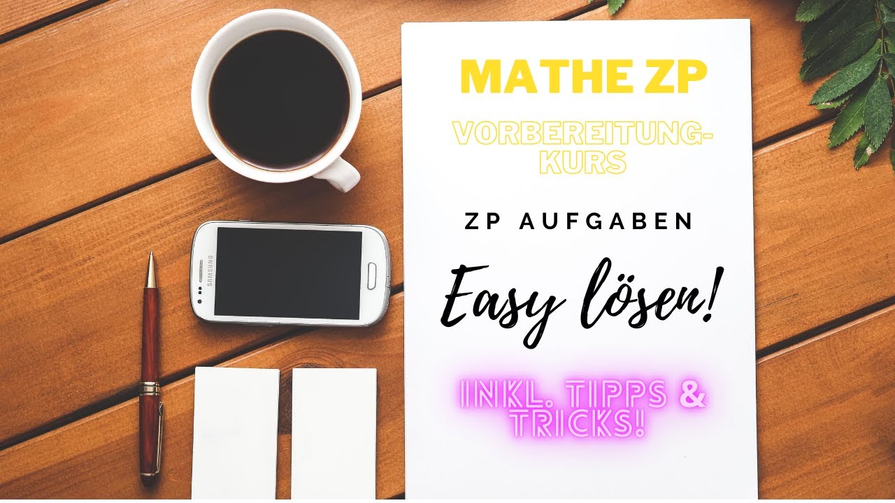 ZP 2022 NRW - Vorbereitungskurs Mathe - ZP 2019 Aufgabe 1 - Prüfungsteil 1