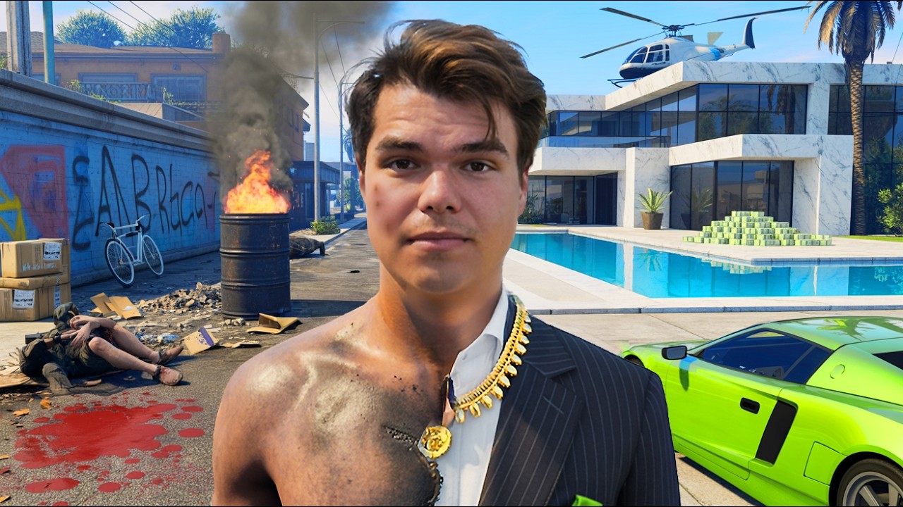 Homeless to Millionaire in GTA 5 RP