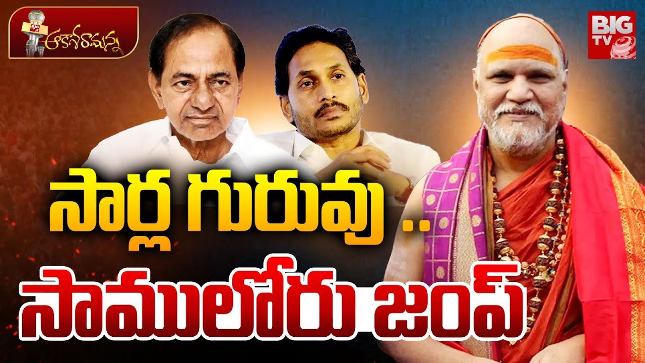Visakha Sarada Peetham Swaroopananda Swamy Jump | హిమాలయాలకు సాములోరు జంప్ | BIG TV