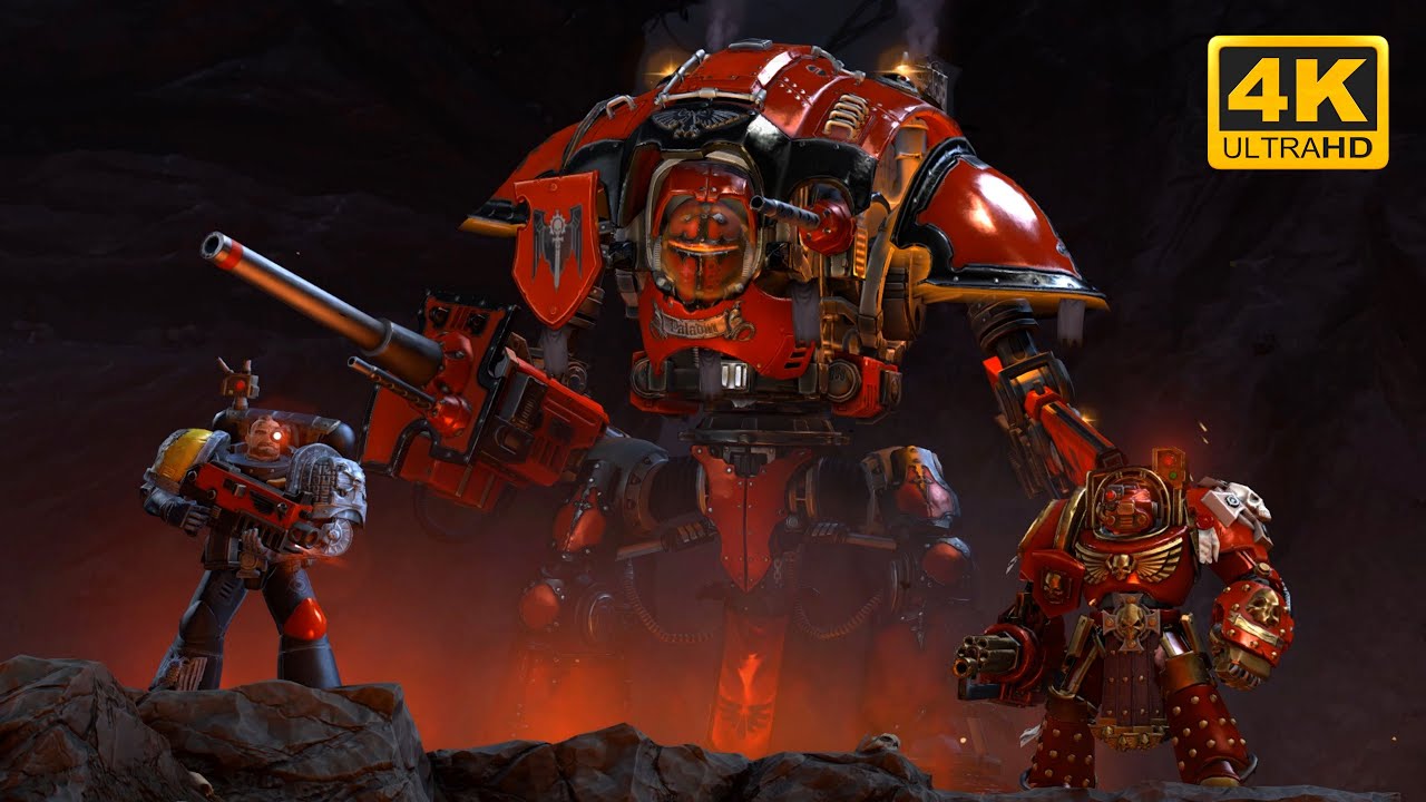 Space Marines vs Orks - No Limit Mod - Gameplay Video - 4K Quality - Warhammer 40K Dawn Of War 3